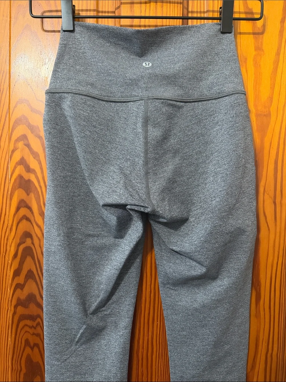 Lululemon Wunder Under Pant Hi-Rise Special Edition Tech Mesh 28 Heathered Black